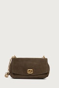 MICHAEL Michael Kors torebka damska zamszowa BRYANT zielona 30F6AYTL5S