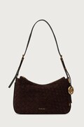 MICHAEL Michael Kors torebka damska zamszowa NOLITA brązowa 30F6AY5L2L