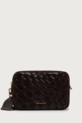 MICHAEL Michael Kors torebka crossbody damska zamszowa BRYANT brązowa 32F6AYTC6S