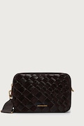 MICHAEL Michael Kors torebka crossbody damska zamszowa BRYANT brązowa 32F6AYTC6S