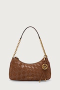 MICHAEL Michael Kors torebka hobo damska skórzana NOLITA brązowa 32F6AY5W6S