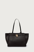 MICHAEL Michael Kors torebka shopper damska skórzana HAMILTON MODERNE brązowa 30F6GNXT7L