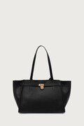MICHAEL Michael Kors torebka shopper damska skórzana HAMILTON MODERNE czarna 30F6GNXT7L