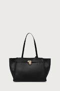 MICHAEL Michael Kors torebka shopper damska skórzana HAMILTON MODERNE czarna 30F6GNXT7L