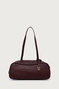 Dune London torebka crossbody damska skórzana DAY bordowa 0020500110038930