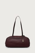 Dune London torebka crossbody damska skórzana DAY bordowa 0020500110038930