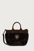 Blauer torebka crossbody damska brązowa F6QUARTXS02
