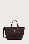 Blauer shopper γυναικεία από απομίμηση δέρματος καφέ F6HOME02