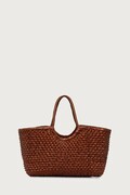 Dragon Diffusion torebka shopper damska skórzana brązowa 8977