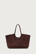 Dragon Diffusion torebka shopper damska skórzana brązowa 8977