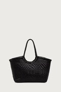 Dragon Diffusion torebka shopper damska skórzana czarna 8823
