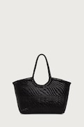 Dragon Diffusion torebka shopper damska skórzana czarna 8823