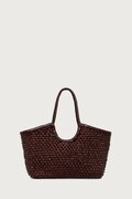 Dragon Diffusion torebka shopper damska skórzana brązowa 8822