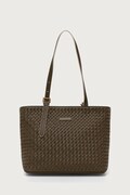Scotch & Soda torebka damska z imitacji skóry zielona SCHB0023