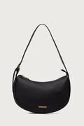 Scotch & Soda torebka hobo damska z imitacji zamszu czarna SCHB0016