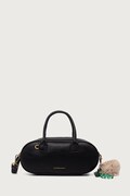 Scotch & Soda torebka bagietka z imitacji skóry czarna SCHB0010