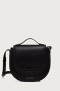 Scotch & Soda torebka crossbody damska z imitacji skóry czarna SCHB0004