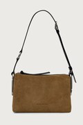 MARC JACOBS torebka crossbody damska zamszowa SCENE MEDIUM SHOULDER żółta 2F6HCR017H01
