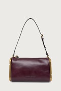 MARC JACOBS torebka damska skórzana SMALL SHOULDER BAG bordowa 2P6HSH013H01