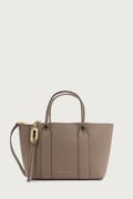 MARC JACOBS torebka crossbody damska skórzana SCENE SMALL WORK TOTE beżowa 2F6HTT008H01