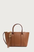 MARC JACOBS torebka crossbody damska skórzana SCENE SMALL WORK TOTE brązowa 2F6HTT008H01