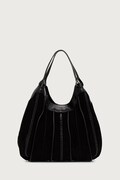 Gianni Chiarini сумка-шопер жіноча замшева DUA чорна BS 12750/COMM CM-RALPH