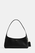 Coach torebka bagietka damska skórzana Brooklyn Shoulder Bag 26 czarna CFT34