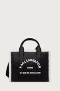 Karl Lagerfeld crossbody torba za žene K/RSG crna B4W30087