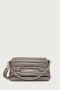Karl Lagerfeld torebka crossbody damska z imitacji skóry K/ESSENTIAL szara B4W30316