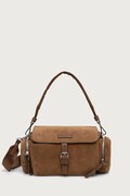 Marc O'Polo torebka crossbody damska zamszowa brązowa 5000013569