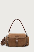 Marc O'Polo torebka crossbody damska zamszowa brązowa 5000013569