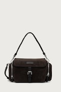 Marc O'Polo torebka crossbody damska zamszowa brązowa 5000013569