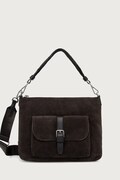 Marc O'Polo torebka crossbody damska zamszowa brązowa 5000013568