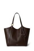 Lauren Ralph Lauren torebka tote damska skórzana brązowa 431P18709