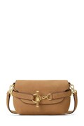 Lauren Ralph Lauren torebka crossbody damska skórzana brązowa 431P18466