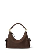 Lauren Ralph Lauren torebka crossbody damska skórzana brązowa 431P18453