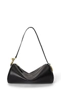 Lauren Ralph Lauren torebka bagietka damska skórzana czarna 431P16747