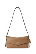 Lauren Ralph Lauren torebka crossbody damska skórzana brązowa 431P16684