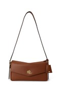 Lauren Ralph Lauren torebka crossbody damska skórzana brązowa 431P16684