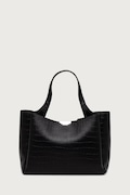 DKNY torebka shopper damska z imitacji skóry czarna R63APG32