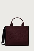 DKNY torebka damska z imitacji zamszu bordowa R63AMR57