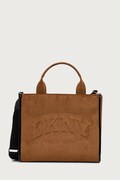 DKNY torebka damska z imitacji zamszu brązowa R63AMR57