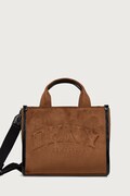 DKNY torebka damska z imitacji zamszu brązowa R63AMC80
