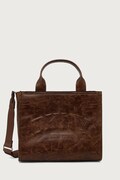 DKNY torebka shopper damska z imitacji skóry brązowa R62AZR57