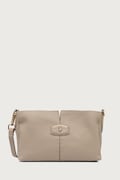 U.S. Polo Assn. torebka crossbody damska z imitacji skóry CHESTNUT beżowa BIU269339WVP