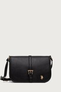U.S. Polo Assn. torebka crossbody damska z imitacji skóry NANTUCKET czarna BIU269322WVP