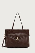 U.S. Polo Assn. torebka damska z imitacji skóry CLANMAGHERY brązowa BIU269316WVP