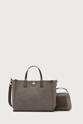 U.S. Polo Assn. torebka shopper damska z bawełną MIDDLETON beżowa BIU0M8869WZC
