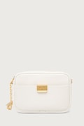 Patrizia Pepe crossbody kabelka dámska kožená béžová 8B0242 L001