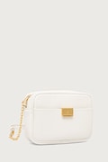 Patrizia Pepe torebka crossbody damska skórzana beżowa 8B0242 L001